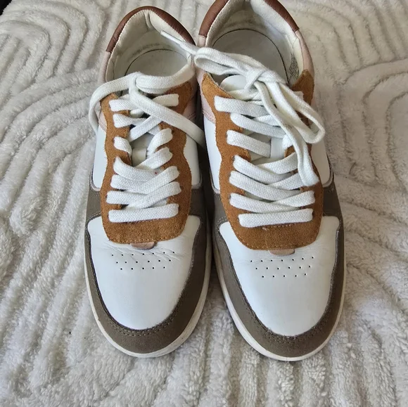 Women's Madewell Leather and Suede Sneakers - New Condition - Picture 5 of 5